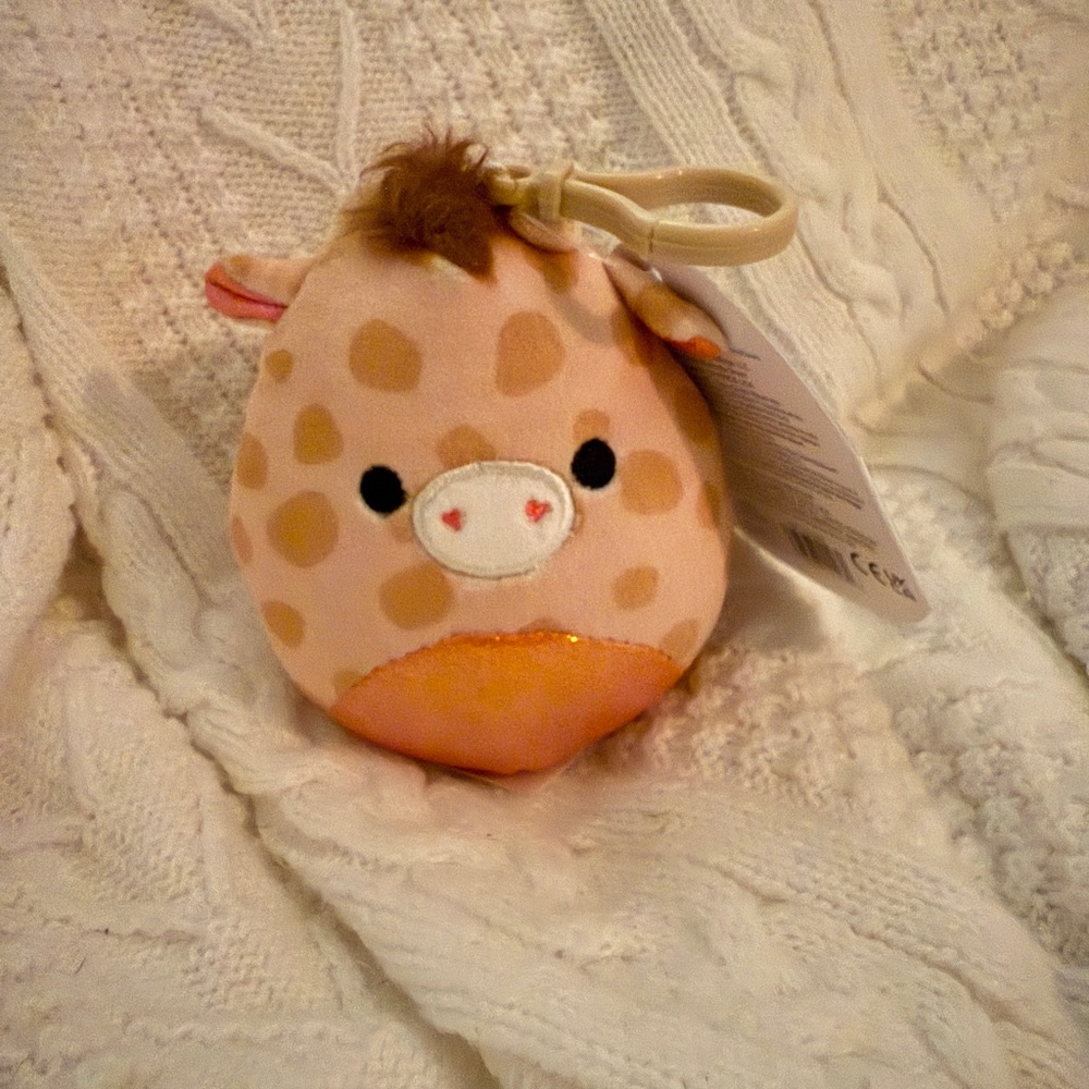 Zuni the Giraffe Clip Stuffed Plush
